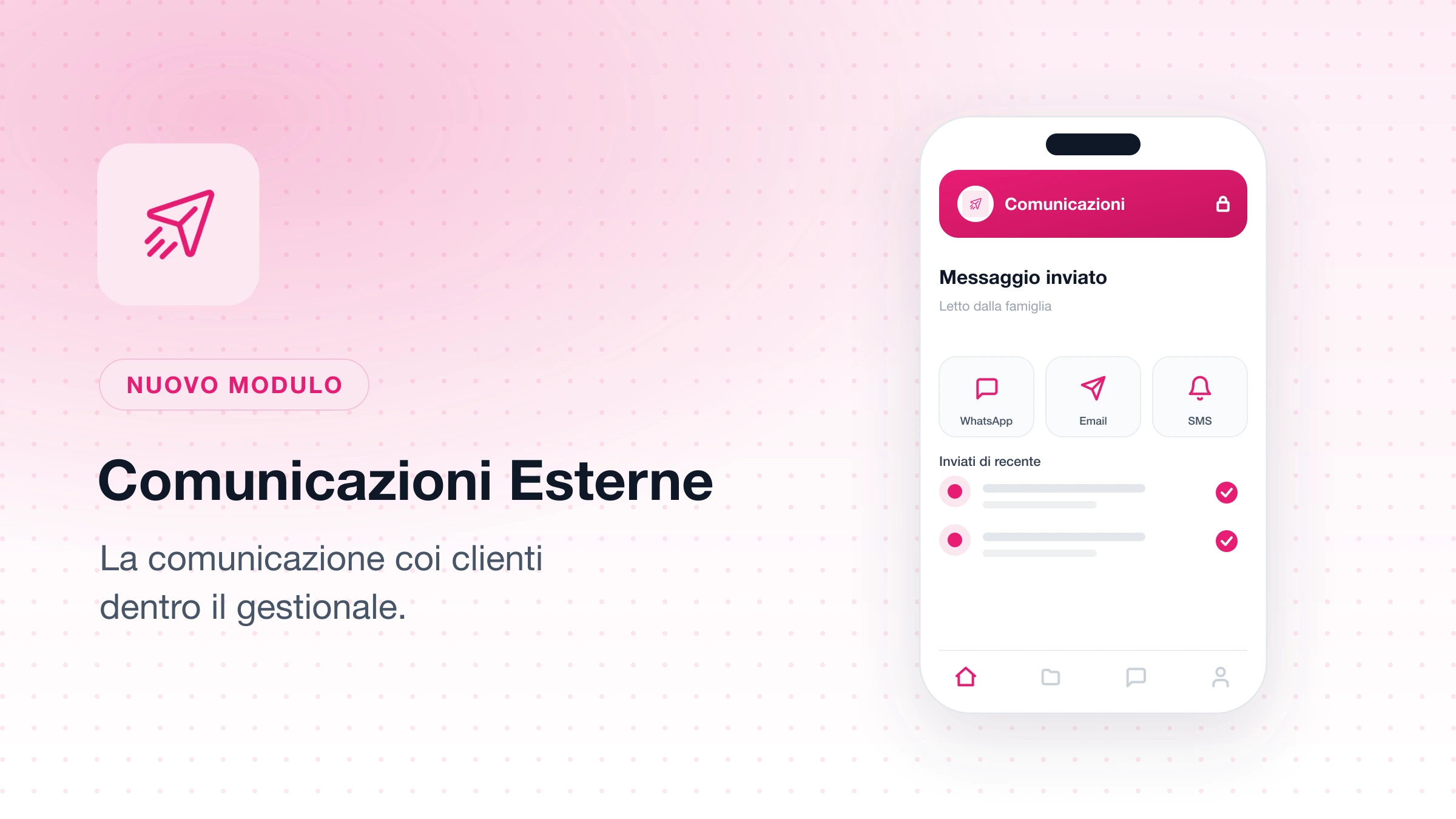 Nuovo Modulo: Comunicazioni Esterne 👉 Porta la comunicazione dentro il gestionale