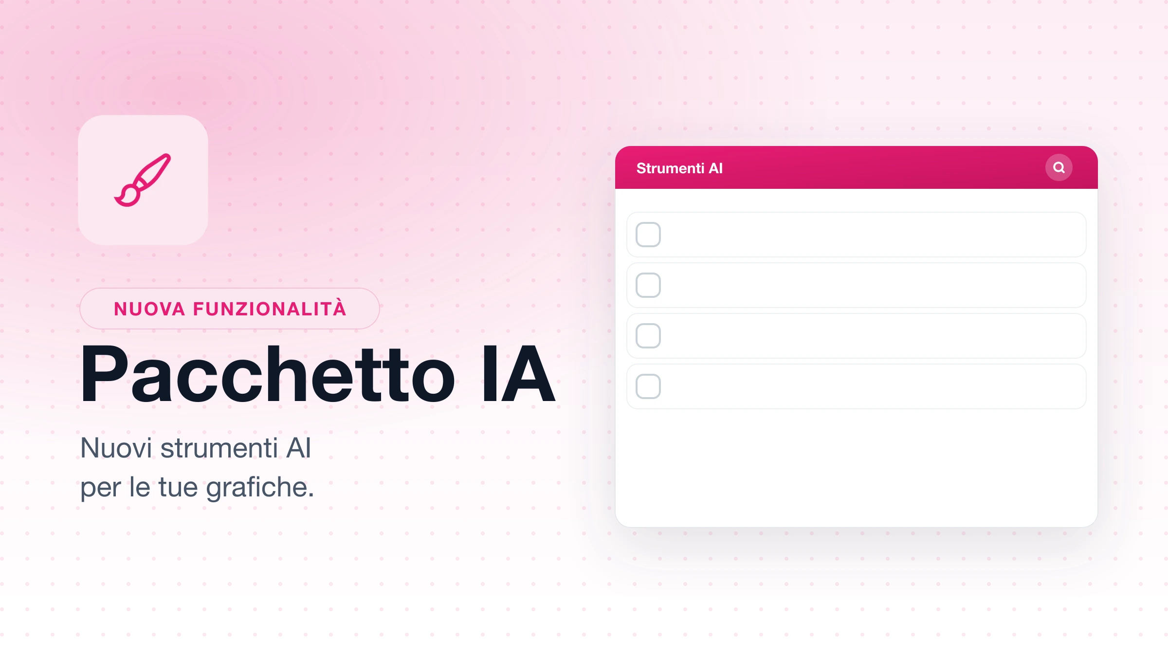 Nuovo Pacchetto IA per Giotto