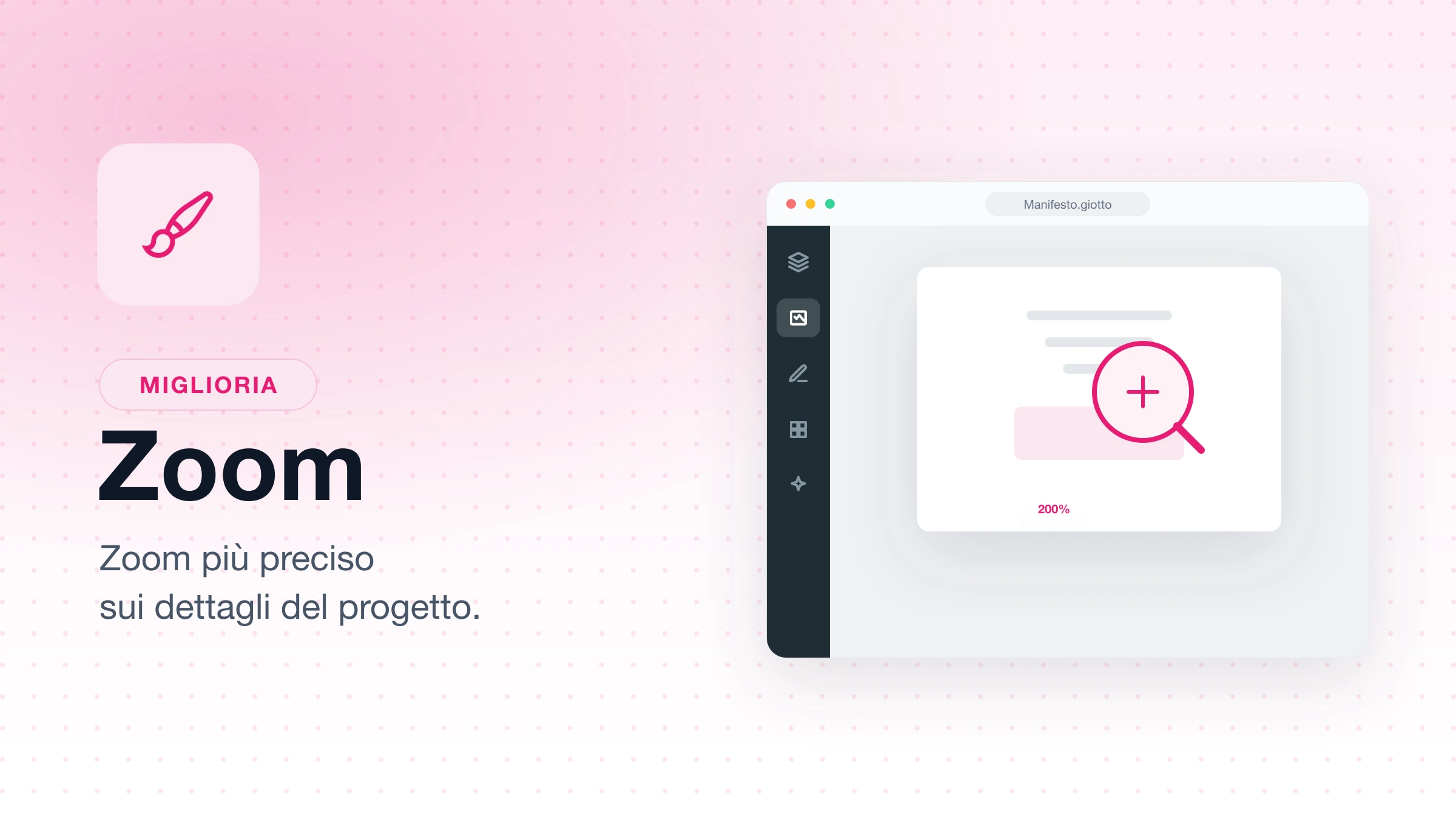 Nuovo Zoom per Giotto